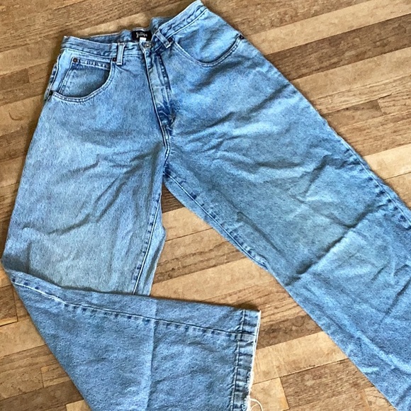 🌹  High Mom Jeans For Joseph Wedge  Sexy Vintage Cut Sz 26 - Picture 3 of 16